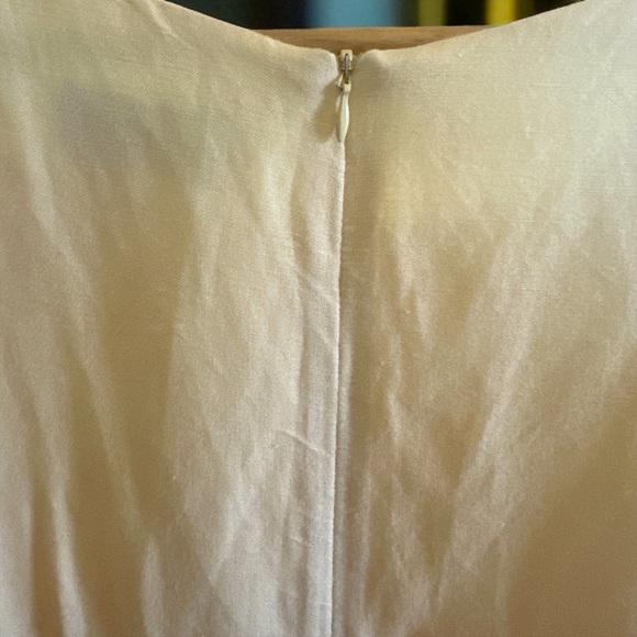 Jessica Howard Cream Embroidered Midi Dress Size 14 | Fully Lined | 55” Length - Picture 9 of 12